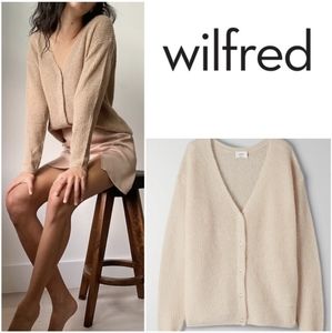 Aritzia Wilfred Front To Back Cardigan